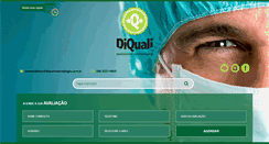 Desktop Screenshot of diqualiodontologia.com.br